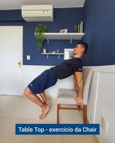 Table Top aulas de Pilates online sem acessórios