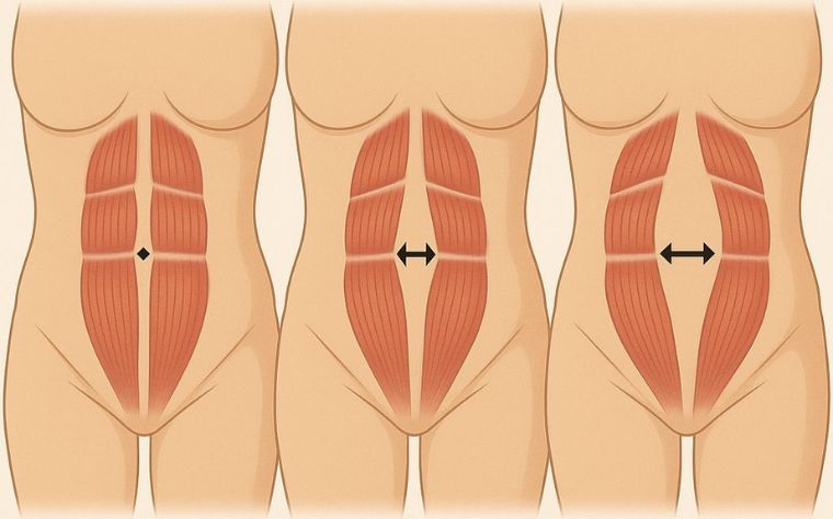 diástase-abdominal- após-a-gravidez